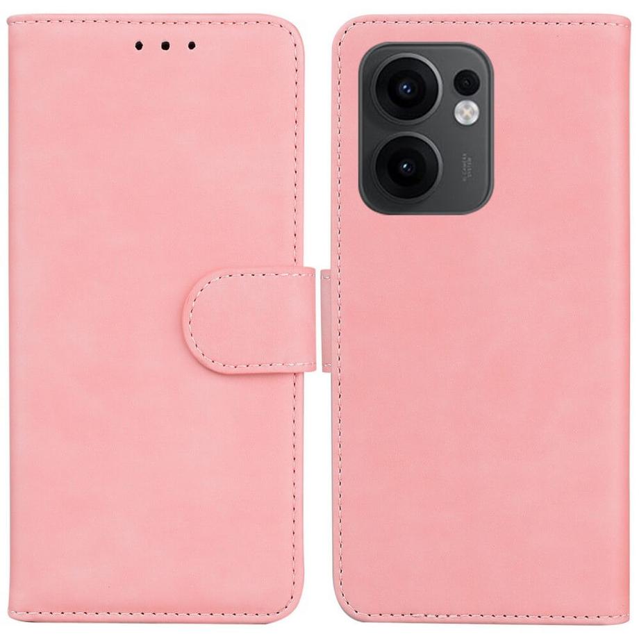 OPPO Reno13 F - Solide Leder Etui Hülle