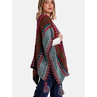 Admas  Poncho ouvert Azteca 