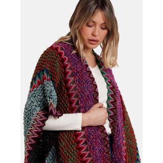 Admas  Poncho ouvert Azteca 