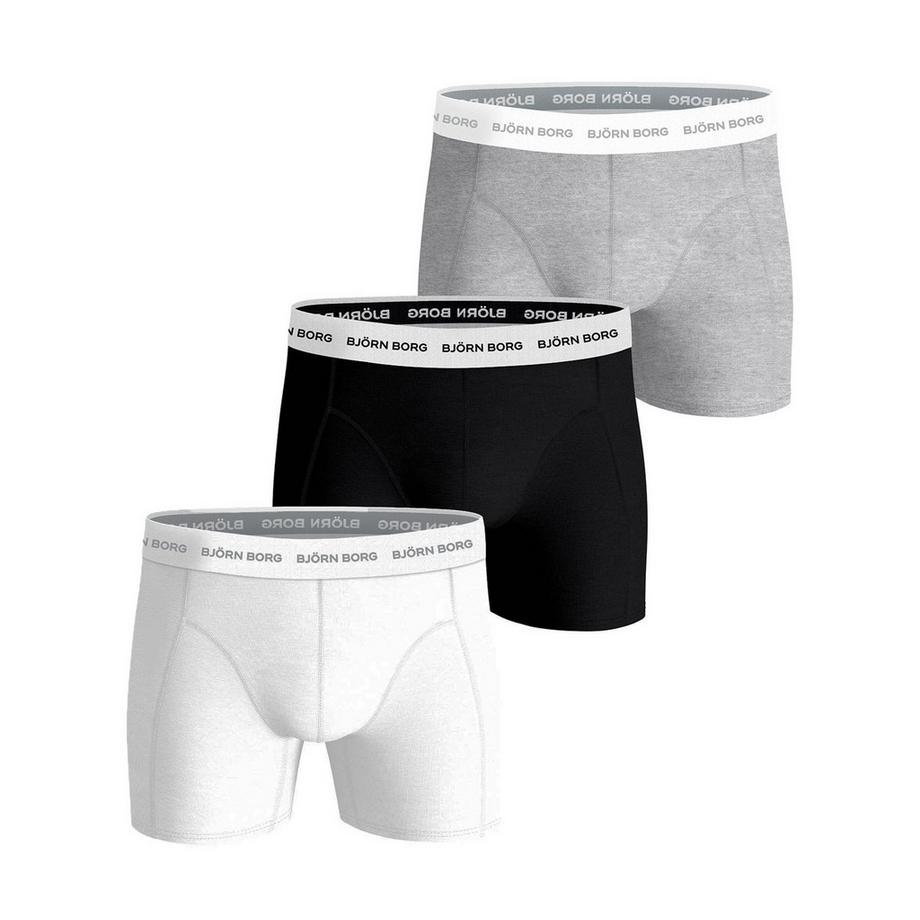 Boxershort  3er Pack Figurbetont-Cotton Stretch Boxer Trunks 3P