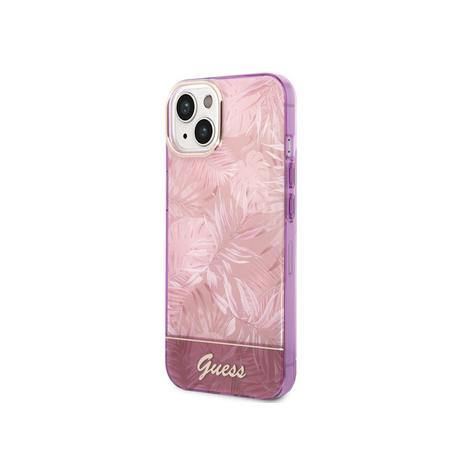 GUESS  Hülle Apple iPhone 14 TPU Jungle 