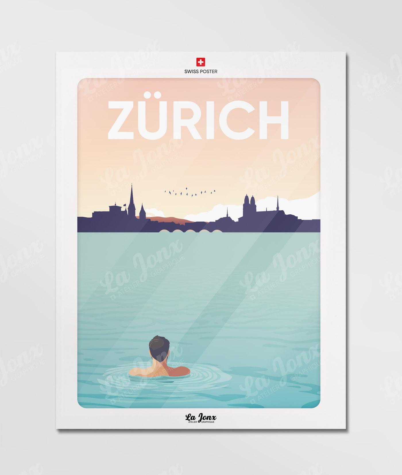 La-Jonx Men of Zürich - Poster  