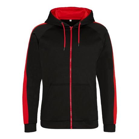 AWDis  Just Hoods Kontrast Sport Polyester Kapuzenjacke 