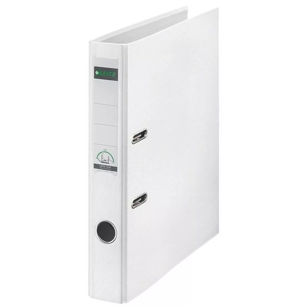 Leitz – Ordner 5,2cm 10165001 weiss A4, One Size