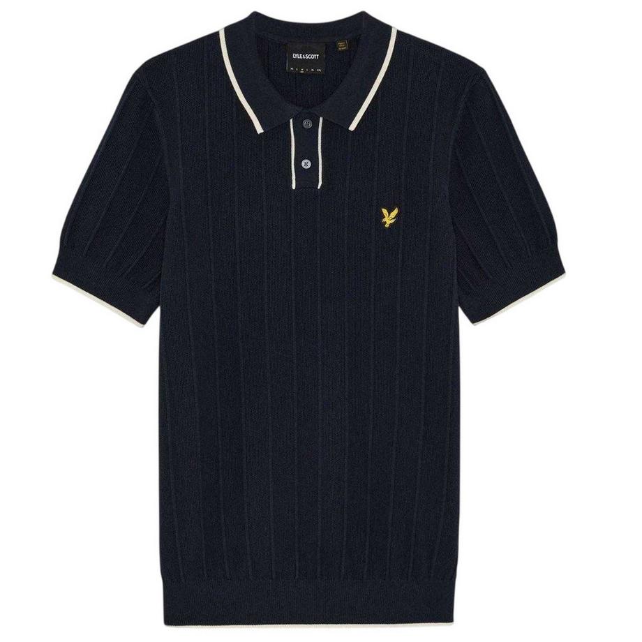 Maglietta Polo Piqué Lavorato A Maglia