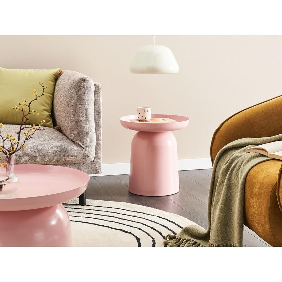 Beliani Tavolino en Ferro Industriale TORRENS  