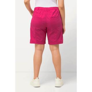 Ulla Popken  Cargo-Bermuda, Komfortbund, 4-Pocket-Schnitt 