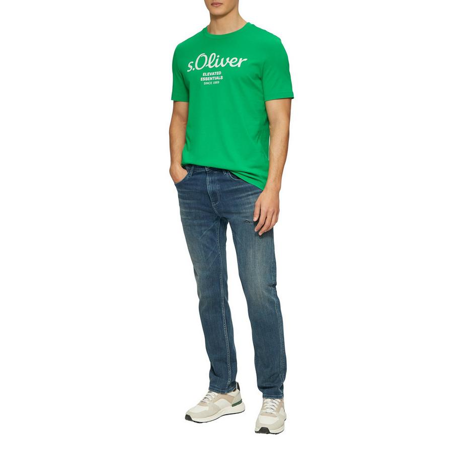 s. Oliver  T-shirt  Pack de 1 Confortable à porter-Logo T-Shirt 