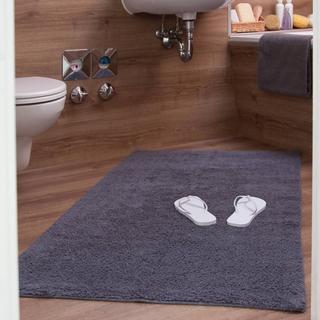 B2X Tapis de salle de bain différentes tailles gris  