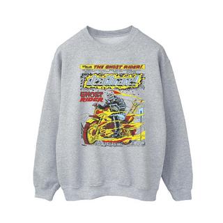 MARVEL  Ghost Rider Chest Deathrace Sweatshirt 