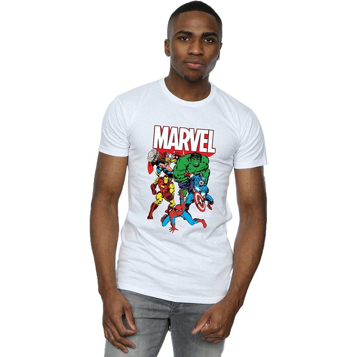 MARVEL  Hero Group TShirt 