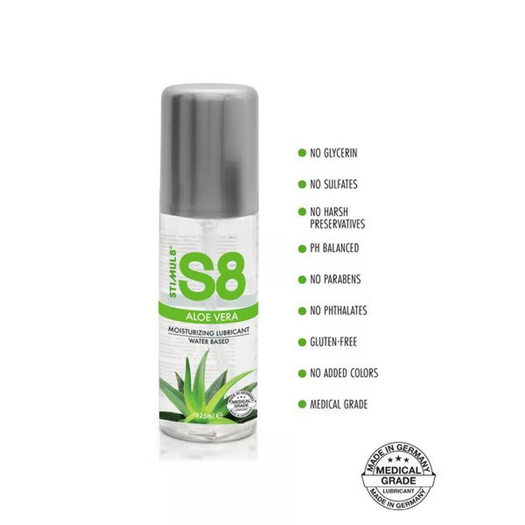 Stimul8 - S8 Gleitgel Aloe Vera 125ml, 125 ml