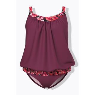 Ulla Popken Tankini Musterdetails Softcups Verstellbare Träger  