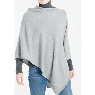 Studio Cashmere8  LILLY 9 Poncho con scollo a V - 100% cashmere 