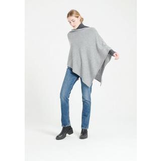 Studio Cashmere8  LILLY 9 Poncho con scollo a V - 100% cashmere 