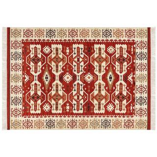 Beliani Tapis en Laine Boho VOSKEVAZ  