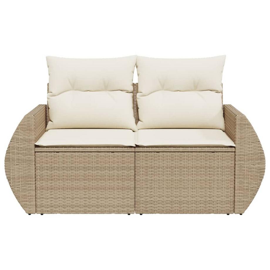 VidaXL divano da giardino Polirattan  
