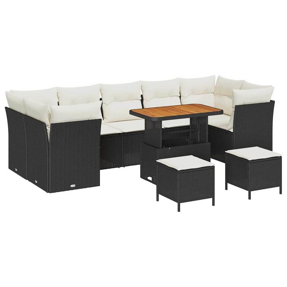 Set Divano da Giardino Polyrattan