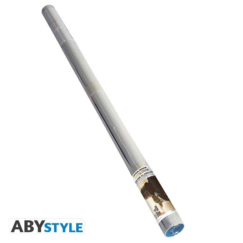 Abystyle Poster - Gerollt und mit Folie versehen - Star Wars - Mando & Child  