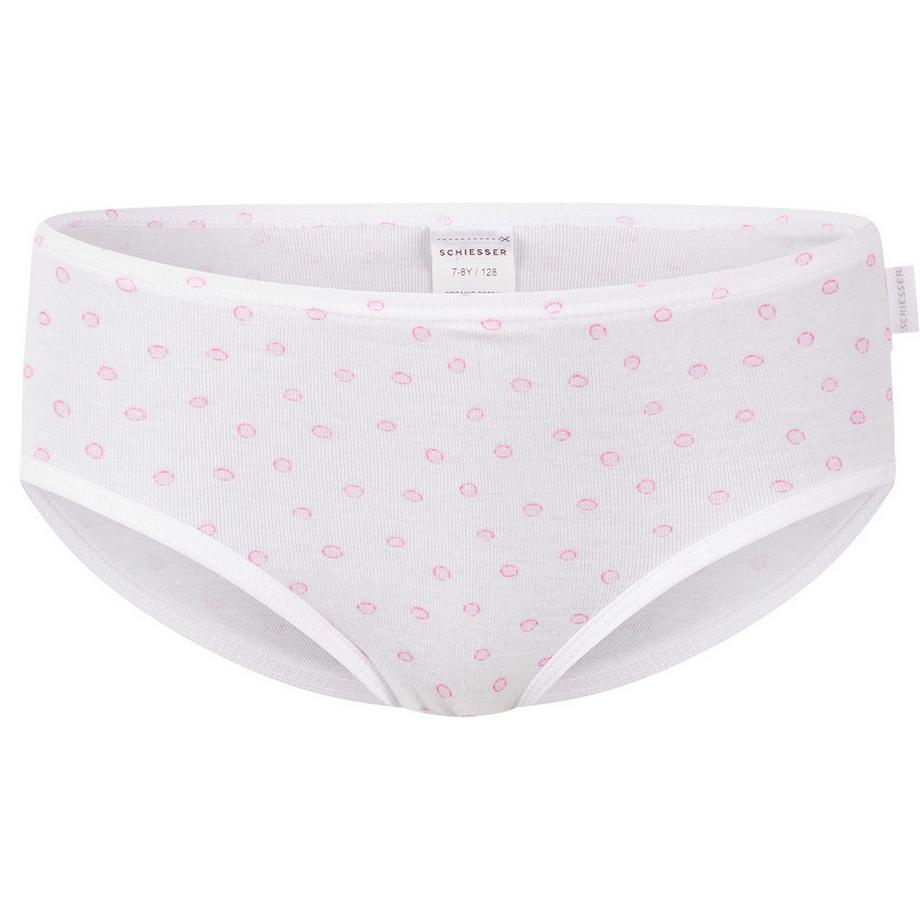Schiesser  6er Pack Kids Girls Feinripp Organic Cotton - Slips / Unterhosen 