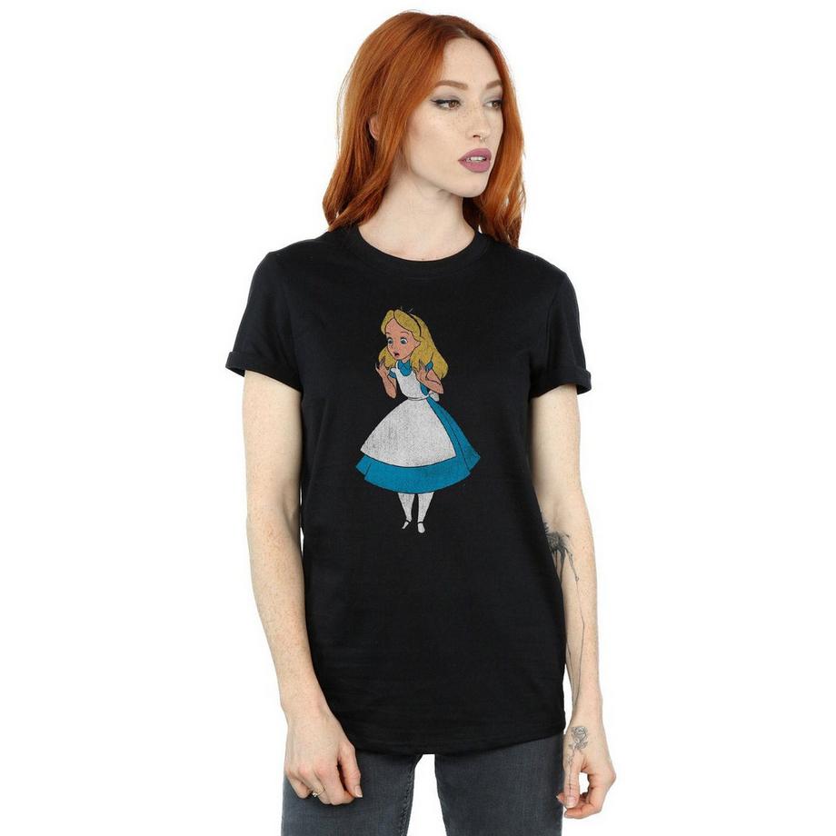 Alice in Wonderland Alice im Wunderland Classic Bedrucktes T-Shirt  