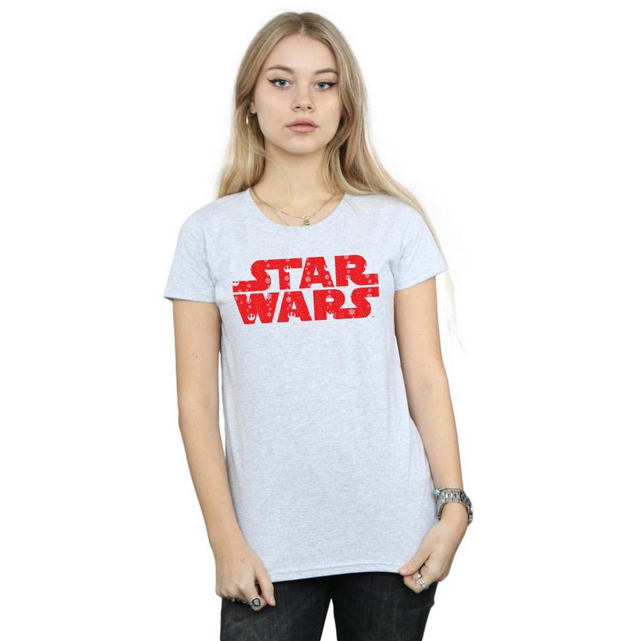 STAR WARS Star Wars Christmas Logo T-Shirt  