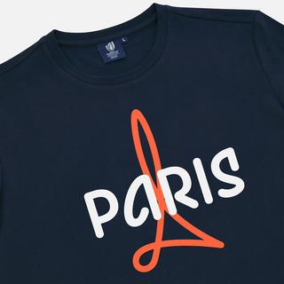 macron  t-shirt da bambino in policotone rwc francia 2023 paris 