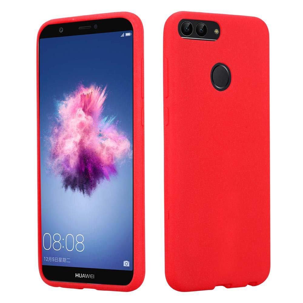 Cadorabo  Hülle für Huawei P SMART 2018  Enjoy 7S TPU Silikon Frosted 