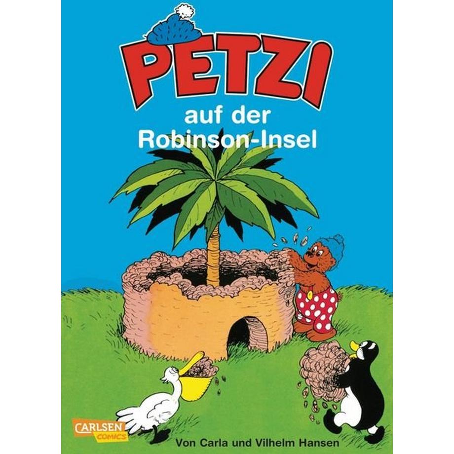 Carlsen  Petzi auf der Robinson-Insel  Petzi Bd.13 