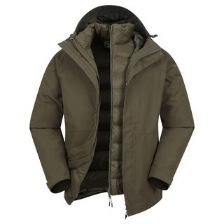 Mountain Warehouse Alaskan Wasserdichte 3-in-1 Jacke  
