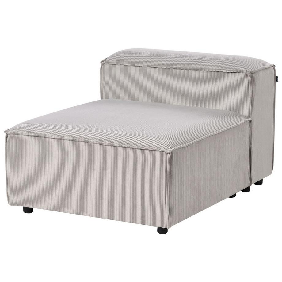 Beliani Module fauteuil en Velours côtelé Moderne ARDAL  