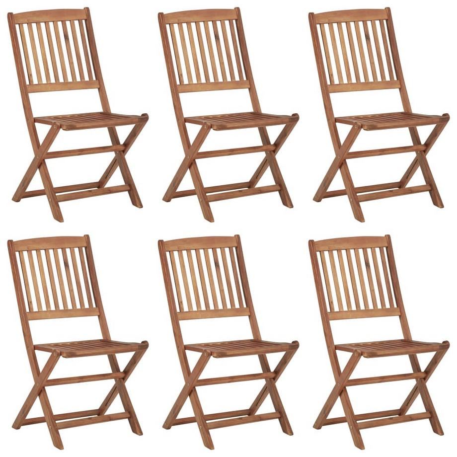 VidaXL Chaise de jardin bois d'acacia  