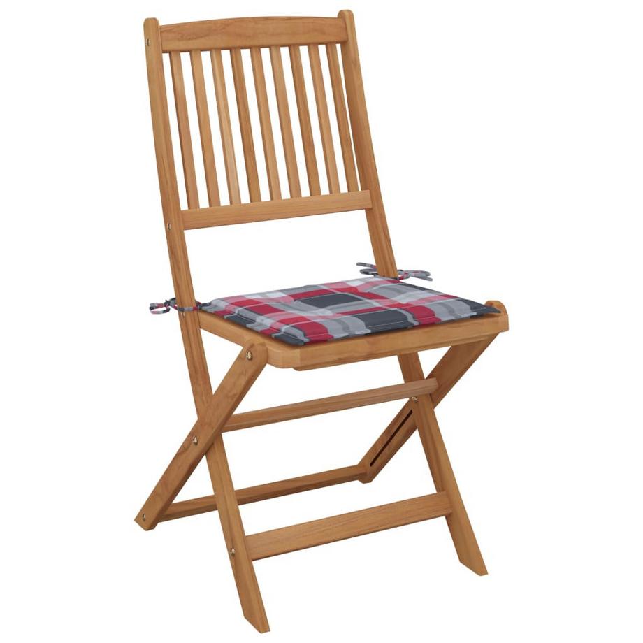 VidaXL Chaise de jardin bois d'acacia  
