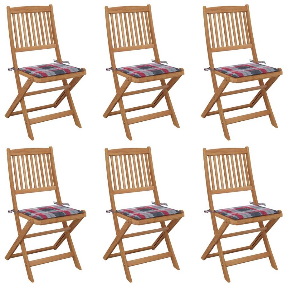 Chaise de jardin bois d'acacia