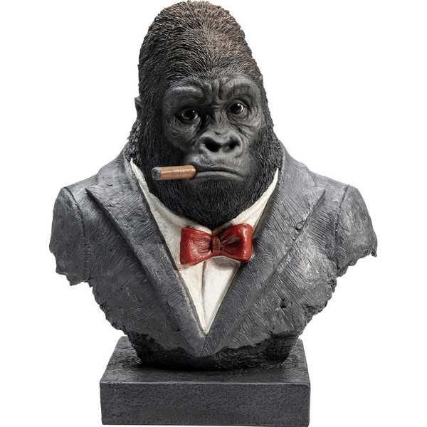 KARE Design Deko Objekt Smoking Gorilla  