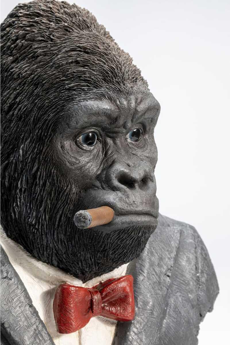 KARE Design Oggetto decorativo Gorilla fumante  