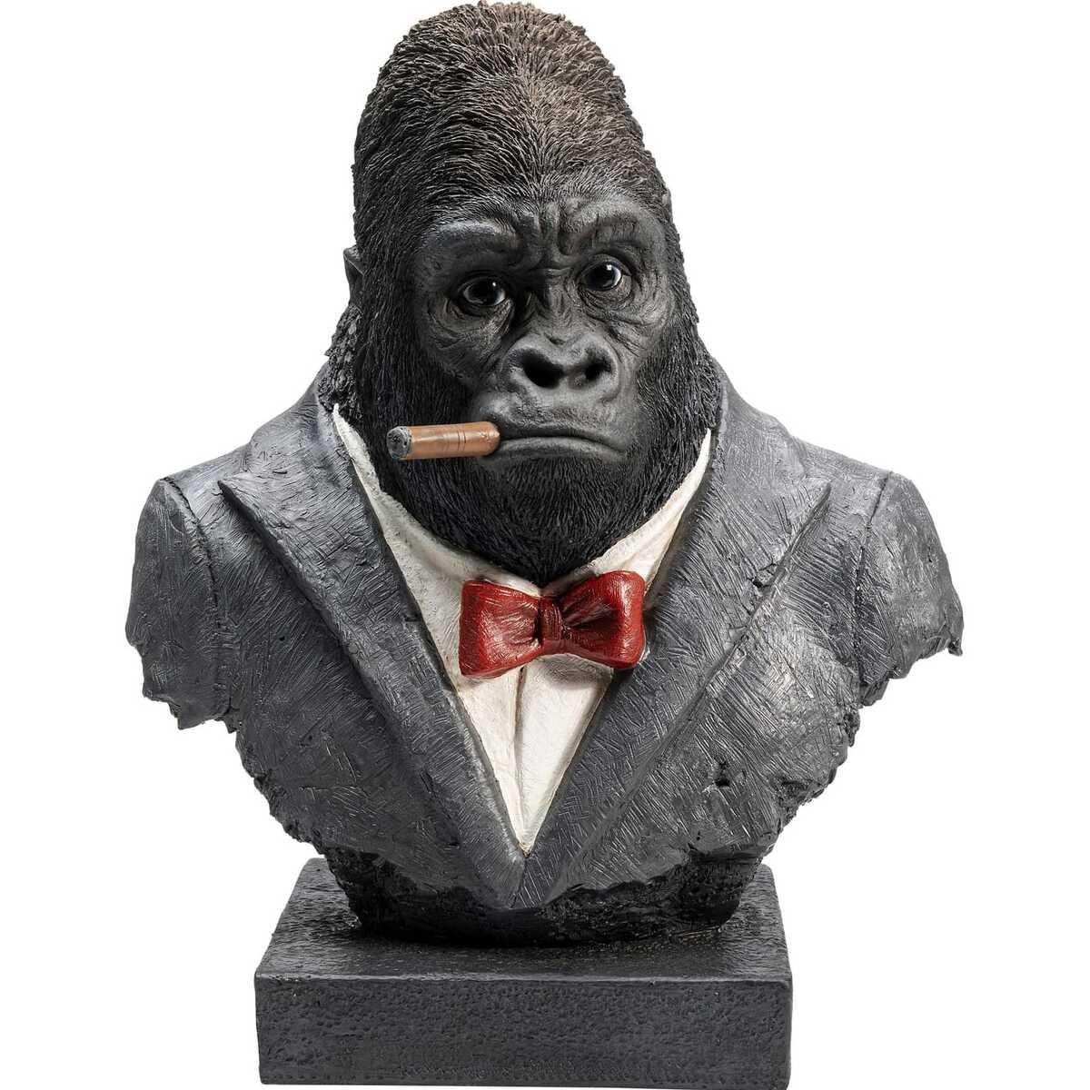 KARE Design Oggetto decorativo Gorilla fumante  