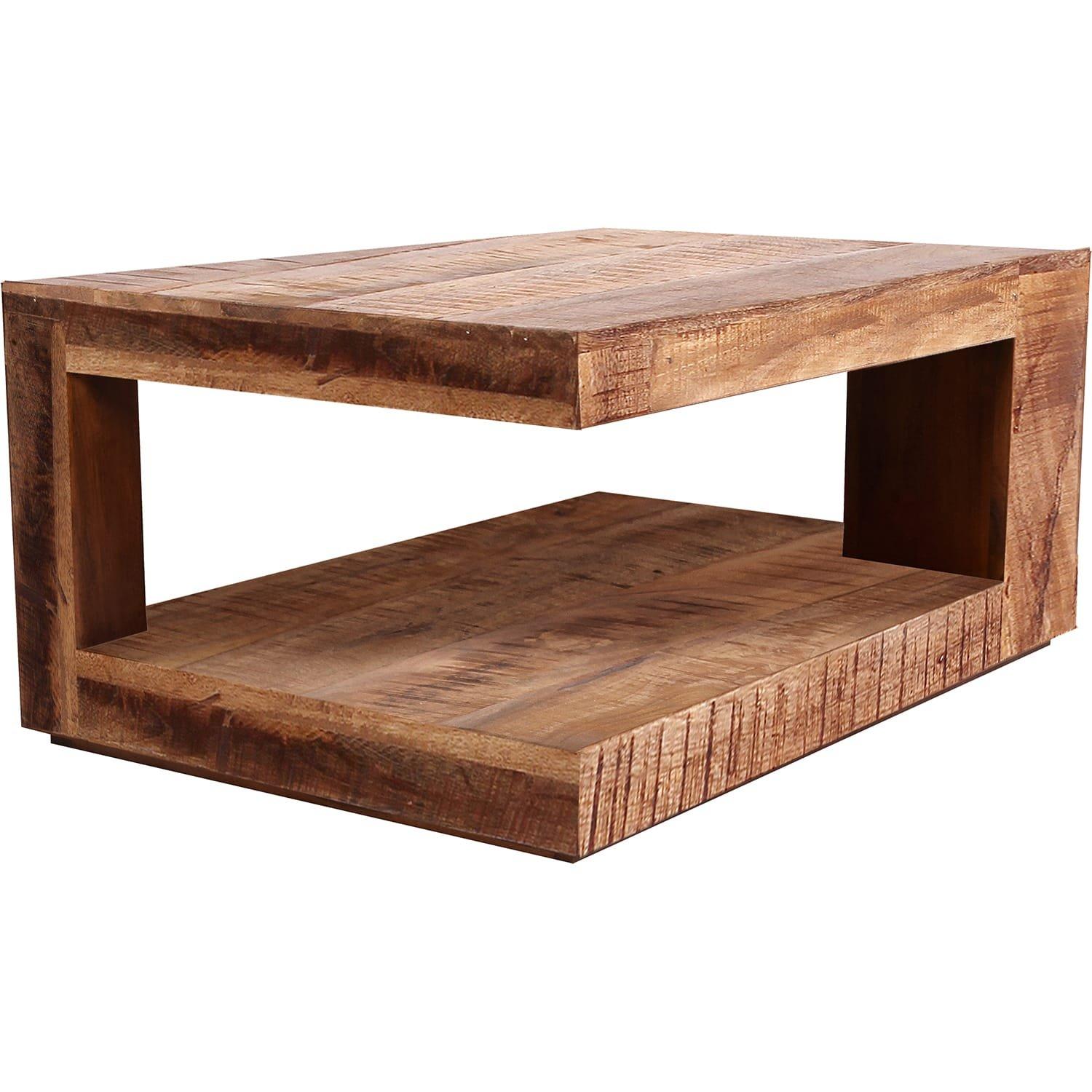 mutoni Couchtisch Quapra Mangoholz natur 90  