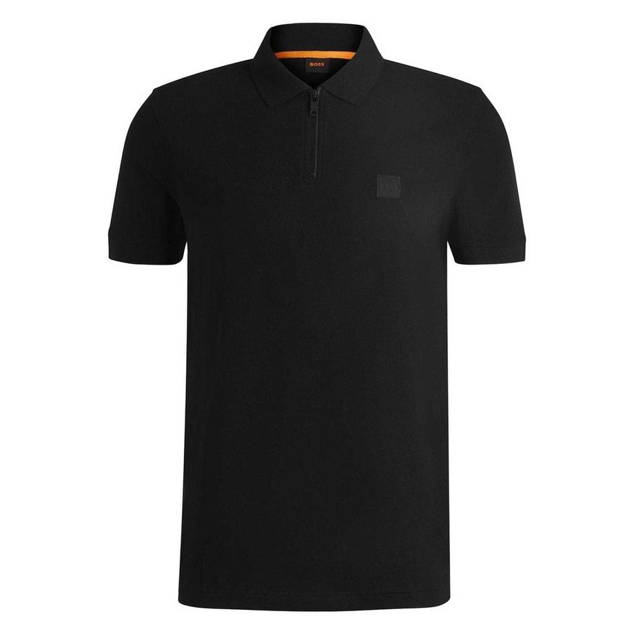 Maglietta Polo Logo Cerniera Ad Un Quarto
