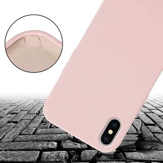 Cadorabo  Chaîne de téléphone portable compatible avec Apple iPhone X / XS - Coque de protection en silicone avec cordelette réglable 