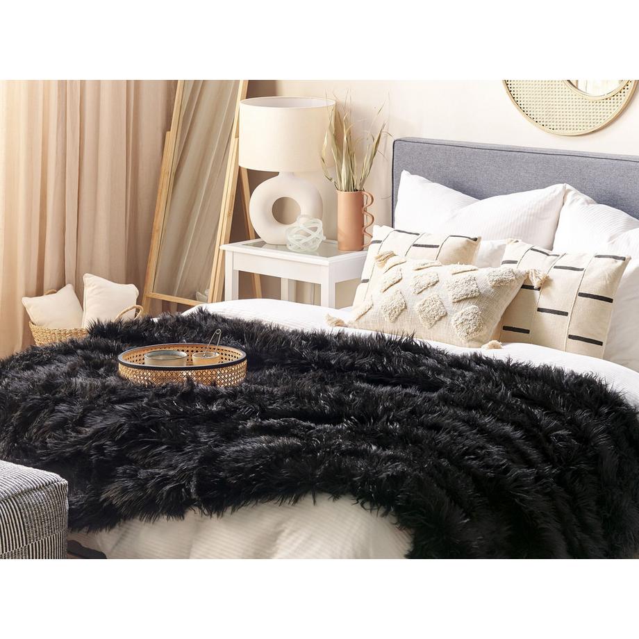 Beliani DELICE Couvre-lit Moderne en Acrylique  