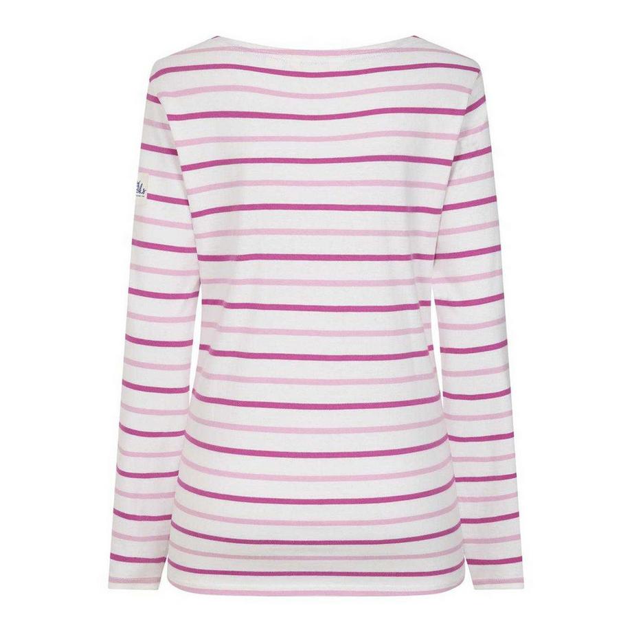 Lazy Jacks Breton Langarm Gestreiftes T-Shirt  