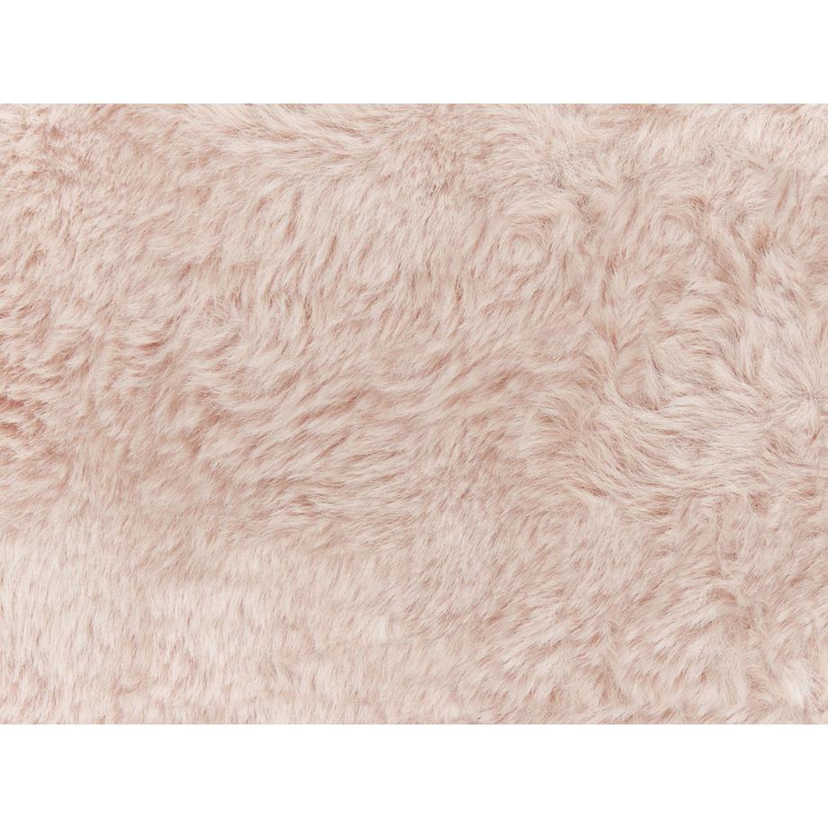 Beliani Salka Couverture Douillette Classique en Fausse Fourrure  