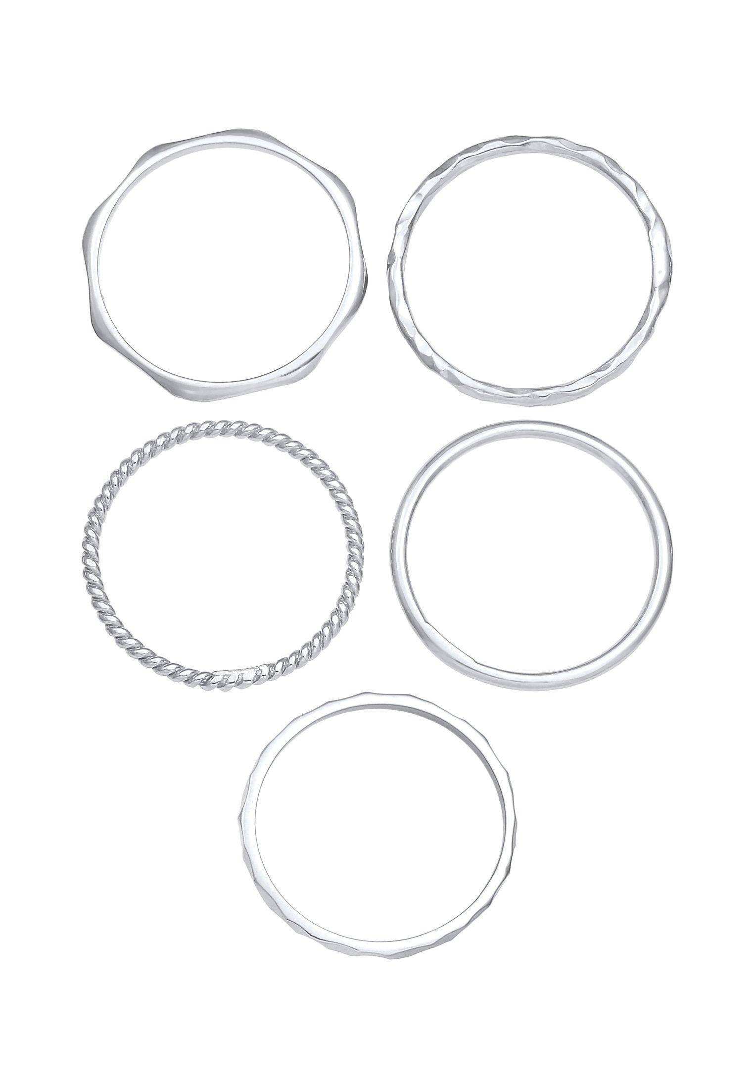 Elli  Ring 5Er Set Basic 