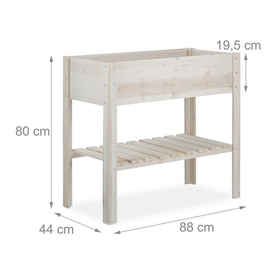 B2X Blumenkasten auf Beinen ausem Holz  