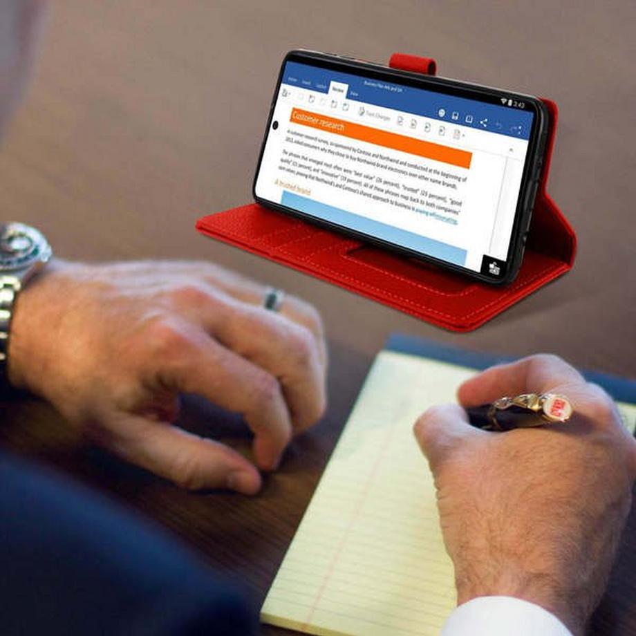 Avizar  Bookcover Samsung Galaxy A51 Rot 