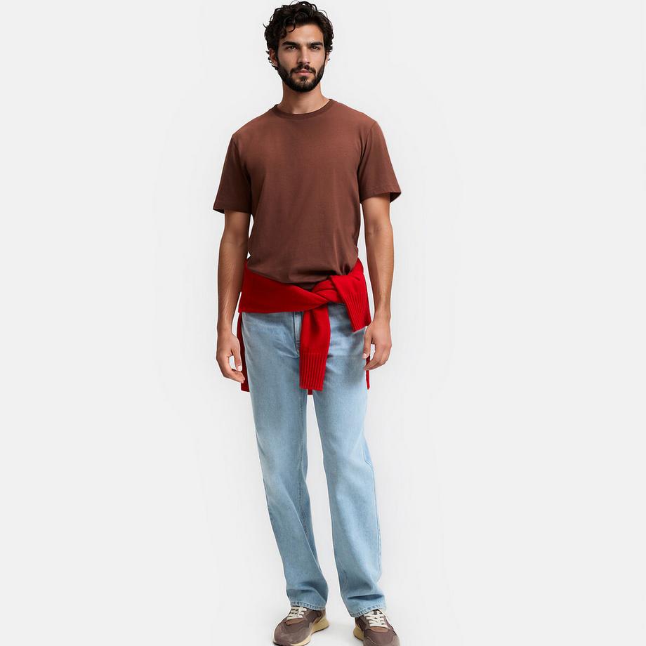La Redoute Collections T-shirt Manches Courtes Col Rond  