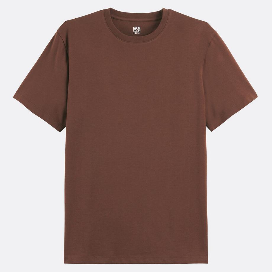 La Redoute Collections T-shirt Manches Courtes Col Rond  