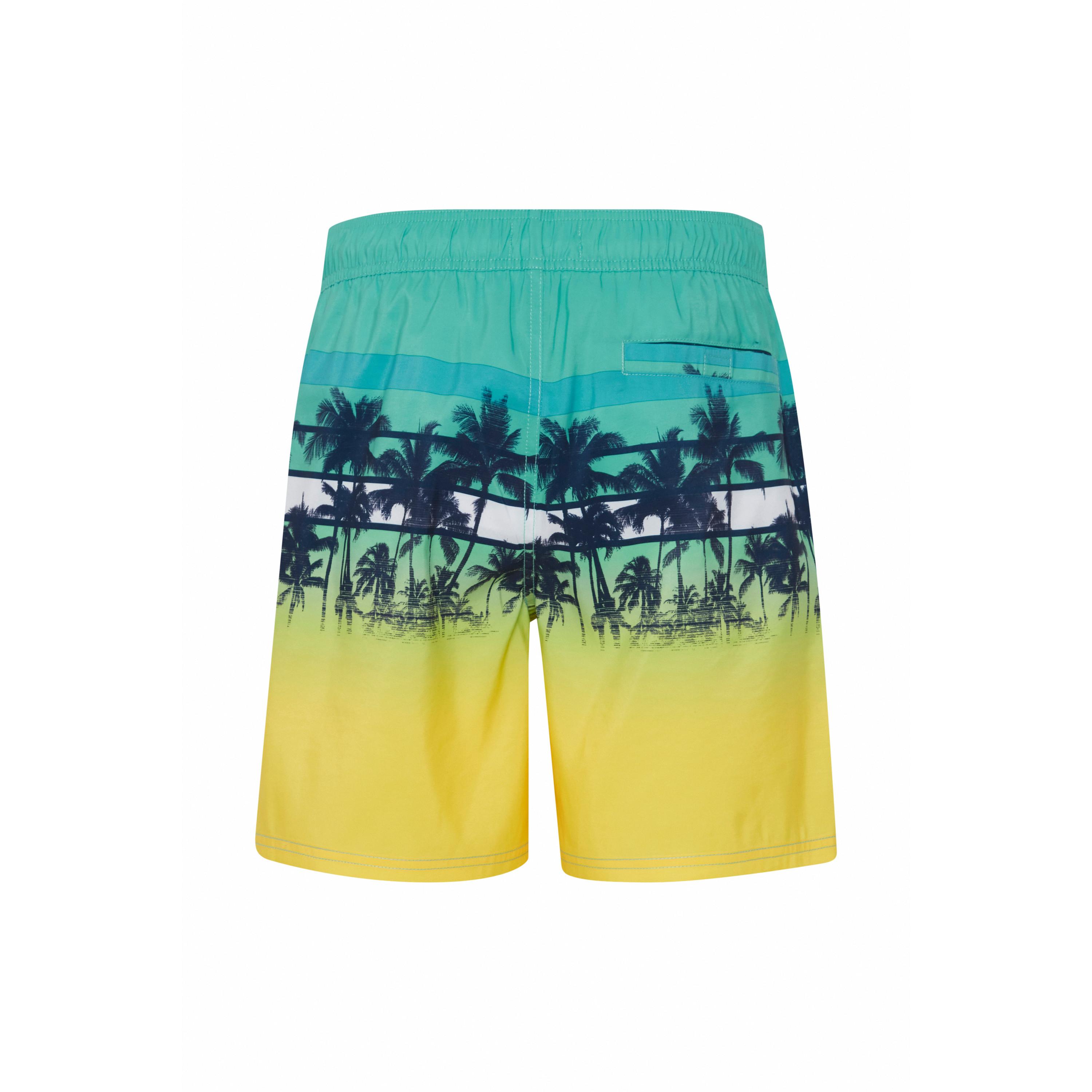 Blend Badeshorts mit Palmenmuster  