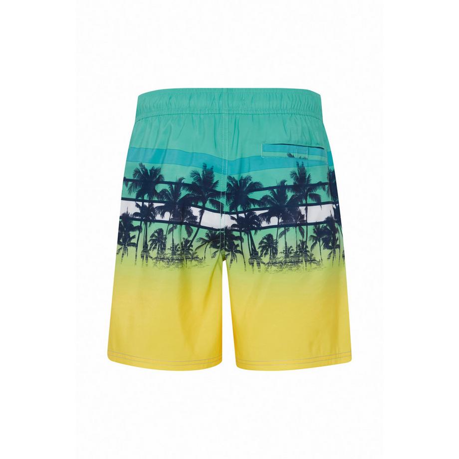 Blend Badeshorts mit Palmenmuster  